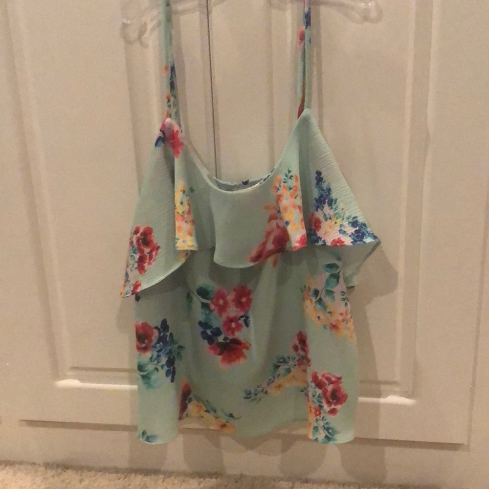 Floral tank top!